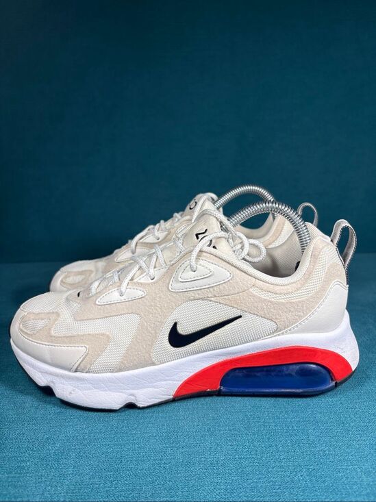 Nike Shoes - Nike Air Max 200 Summit White Bright Crimson Women's Size 9 Sneakers AT6175-100